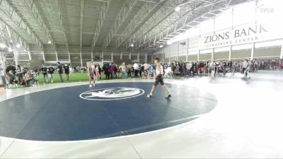 126 lbs Champ. Round 2 - Johnny Whitford, Sanderson Wrestling Academy vs Anthony Peña, Madison Junior High