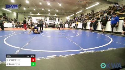 88 lbs Rr Rnd 2 - Caiden Grizzard, Wagoner Takedown Club vs Jackson Beckley, Team Tulsa Wrestling Club