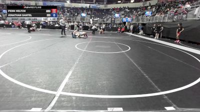 192 lbs Quarterfinal - Penn Helton, Arkansas Elite vs Jonathan Santel, Siegel