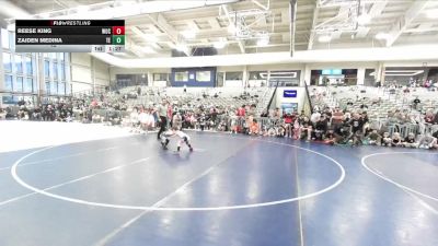 45 lbs Quarterfinals (8 Team) - Reese King, Warriors Of Christ vs Zaiden Medina, Colorado Extreme