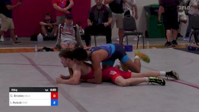 65 kg Quarterfinal - Cole Brooks, Oklahoma vs Ismael Ayoub, Ohio