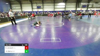 88 lbs Round Of 16 - Bradey Jonasch, Killingly, CT vs Hudson Berry, Smittys Barn