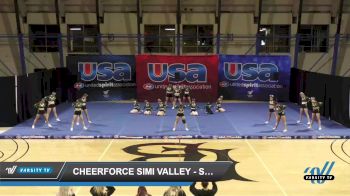 CheerForce Simi Valley - Sapphirez [2021 L1 - U19 Day 1] 2021 USA Southern California Fall Challenge