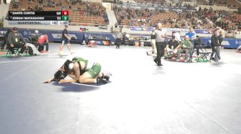 192-D4 Quarterfinal - Josiah Matagaono, Thatcher High School vs Dante Curtis, Ganado High School