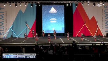 The Cheer Institute - Apollo [2026 L1 Youth Small Day 1] 2026 The Youth Summit