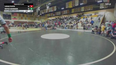 67 lbs 1st Place Match - Lukas Floyd, Campos Compound vs Royce Davidson, Peterson Grapplers