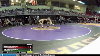 144 lbs Round 1 (6 Team) - Joseph Schaffer, Lincoln Southeast vs Zaden Ruffcorn, Gretna East