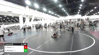 58 lbs Consi Of 8 #2 - Ankido Peyour, Turlock Wrestling vs Owen Mendoza, Sierra Sabers