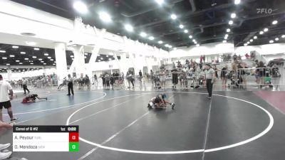 58 lbs Consi Of 8 #2 - Ankido Peyour, Turlock Wrestling vs Owen Mendoza, Sierra Sabers