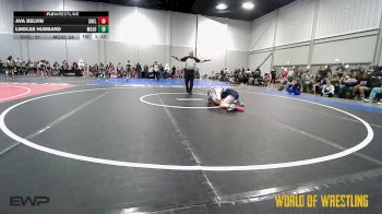 120 lbs Rr Rnd 4 - Ava Belvin, Shelton Wrestling Academy 7-12 vs Lindlee Hubbard, Mojo 7-12