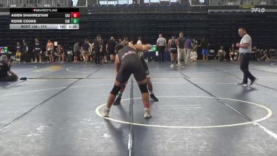 174 lbs Champ. Round 1 - Kodie Cooks, Cuesta College vs Aiden Shahrestani, Santa Ana College