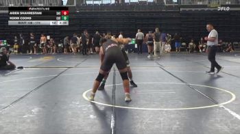 174 lbs Champ. Round 1 - Kodie Cooks, Cuesta College vs Aiden Shahrestani, Santa Ana College