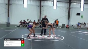 155 lbs Prelims - Grace Thompson, Northside vs Carlaeona West, Okwa