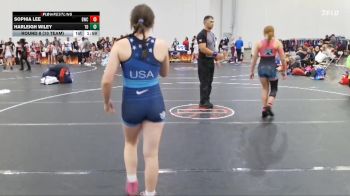 118 lbs Round 8 (10 Team) - Sophia Lee, Blackman WC vs Harleigh Wiley, Washington Dual Team