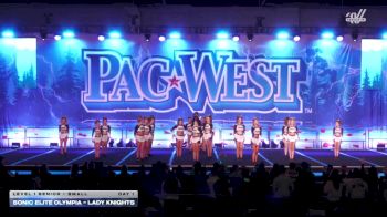 Sonic Elite Olympia - Lady Knights [2026 L1 Senior - Small Day 1] 2026 PacWest Grand Nationals