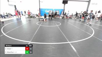 94 lbs Rr Rnd 3 - Zack Dixon, Team Tugman vs Cooper Mcarthur, Level Up