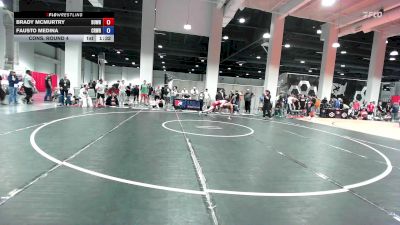 65 lbs Cons. Round 4 - Brady McMurtry, BullTrained Wrestling vs Fausto Medina, Crutchmer Wrestling