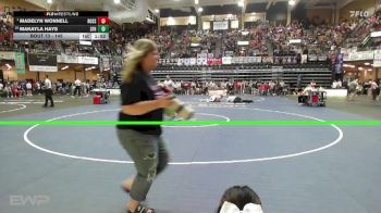 145 lbs Champ. Round 1 - Madelyn Wonnell, Rossville HS vs Makayla Hays, St. Francis HS