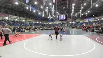 49 lbs Consolation - Jaxson Clark, Wolfpack Olathe Co vs Ryan Dunn, Top Team Colorado