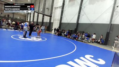 U14 FS - 126 lbs Cons. Round 3 - Kwin Burks, Newberg Mat Club vs Wesley Hepp, CNWC Concede Nothing Wrestling Club
