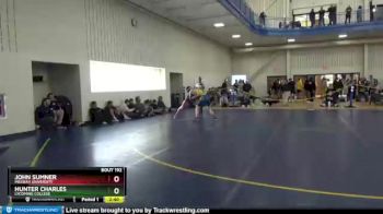 174 lbs Cons. Round 3 - Hunter Charles, Lycoming College vs John Sumner, Messiah University