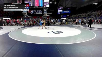 113 lbs Cons. Rd Of 16 - Mason Moody, WI vs Dylan Nieuwenhuis, MI