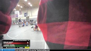 75 lbs Round 3 - Avalie Gantt, Gaston Grizzlies vs Gabriel Daniel, Pelion Youth Wrestling