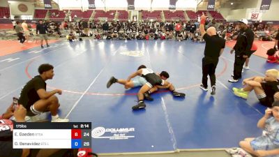 175 lbs Semifinal - Evans Gaeden, Beat The Streets Austin vs Daniel Benavidez, Beat The Streets Los Angeles