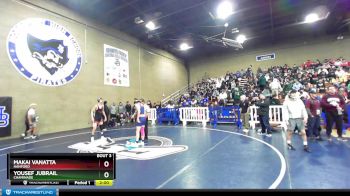 106 lbs Champ. Round 1 - Makai VaNatta, Hanford vs Yousef Jubrail, Chaminade