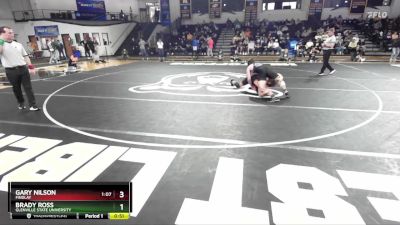 165 lbs Semifinal - Gary Nilson, Findlay vs Brady Ross, Glenville State University