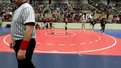 46 lbs Consi Of 8 #2 - Bransen Trimm, Woodland Wrestling vs Grant Gillhouse, The Storm Wrestling Center