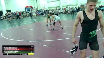 126 lbs Placement (16 Team) - Richard Flores, Foxfire Wrestling Club vs Solomon Randall, Team Diamond Fish Pink