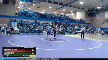 115 lbs Champ. Round 1 - Jj Oldroyd, Century vs Preslee Scott, Columbia River