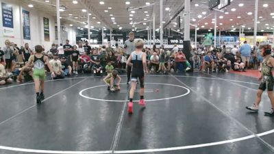 57 lbs Semifinal - Jordan Simone, Apache - EL vs Benjamin Berrier, Dueling Bandits - EL