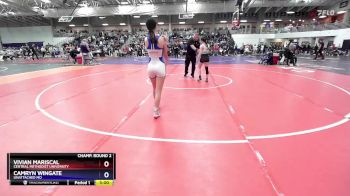 103 lbs Champ. Round 2 - Vivian Mariscal, Central Methodist University vs Camryn Wingate, Unattached MO