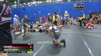 135 lbs Round 2 (4 Team) - Jack Barz, Untouchables Purple vs Sebastin Randall, Untouchables White