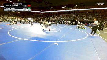 165 Class 4 lbs Quarterfinal - Lincoln Howard, Neosho vs Collin Conley, Francis Howell North