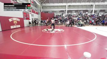 150 lbs Round Of 16 - John Brewer, Athens Christian vs Spear Gorelick, Charlotte Latin
