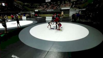 81 lbs Cons. Quarters - Kylie Dugger, Gladiator Wrestling vs Kai Lim, Mad Dawg Wrestling Club