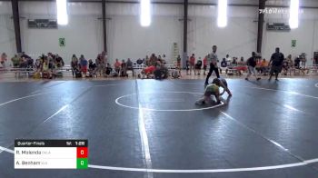 110 lbs Quarterfinal - Rhodes Molenda, Oklahoma vs Antony Benham, Elk Grove Wreslting Academy