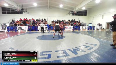 285 lbs Champ. Round 1 - Case Nuckles, Sierra Pacific vs Angel Perez, Santa Maria