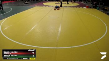 135 lbs Semifinal - Mason Javers, Minneota vs Mason Hansen, Paynesville