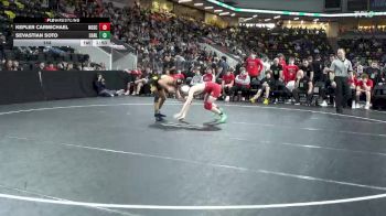 144 lbs 5th & 7th Place - Kepler Carmichael, North Scott vs Sevastian Soto, Carlisle