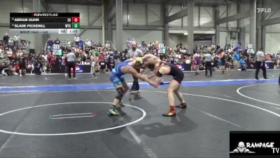 145 lbs Quarterfinal - Slade Pickerill, WTC vs Abram Guhr, Smoky Valley