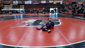 132 lbs Round 3 - Bryce Jensen, North Fremont vs Jared Tilger, Spring Creek