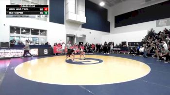 125 lbs Quarterfinal - Mary Jane O`neil, Marina vs Mia Hooper, Northview