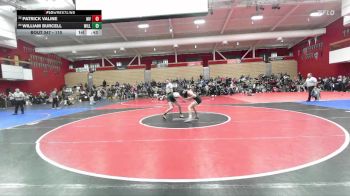 115 lbs Cons. Round 1 - William Burcell, Willits vs Patrick Valine, Monte Vista