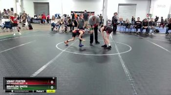 64 lbs Round 5 (8 Team) - Vinny Foster, Mat Assassins Grey vs Braylon Smith, Terps Xtreme