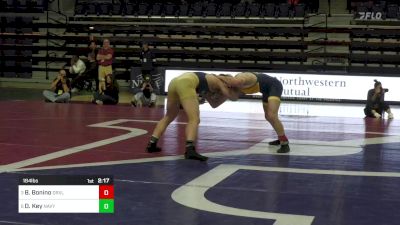 184 lbs Quarterfinal - Brian Bonino, Drexel vs David Key, Navy