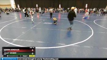 100 lbs Quarterfinal - Caley Graber, MN vs Kiahna Gonzales, TX